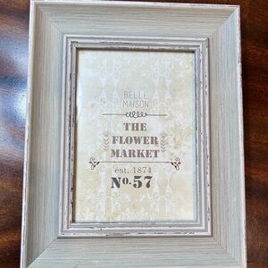 Belle Maison The Flower Market Est 1874 No. 57 Picture Frame